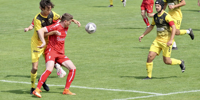 Die Rheinecker konnten sich zu selten aus der Umklammerung der Arbon-Spieler lösen.
