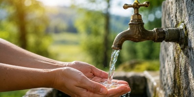 Der bewusste Umgang mit Wasser hilft, die vorhandenen Reserven während längerer Trockenperioden zu schonen. (Symbolbild)