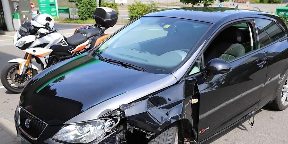 So sah das Auto nach der Fahrt aus.