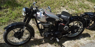 Mit diesem Oldtimer-Töff passierte der Unfall