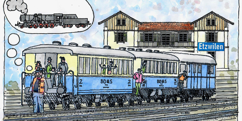 Am 5. September und 3. Oktober finden wieder Dampfzugfahrten statt. 