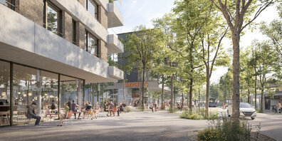 Das Projekt Bandwies im Zentrum von Rüti ZH wurde überarbeitet. Am 7. September kommt das Projekt zum zweiten Mal an die Gemeindeversammlung.