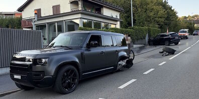 Unfall in Jona. (Symbolbild)