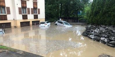 Auch im Kanton Freiburg kam es zu Überschwemmungen.