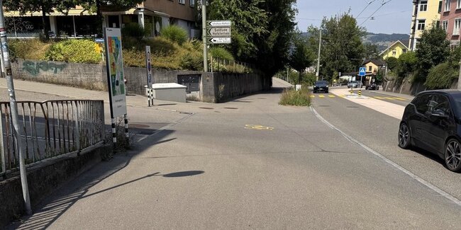 Der Unfallort, Solitüdenstrasse