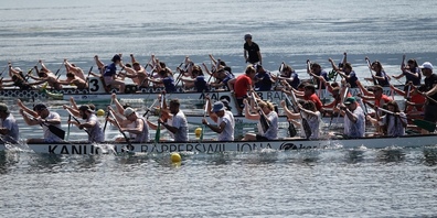 Impressionen vom Drachenbootrennen Rapperswil-Jona 2026.