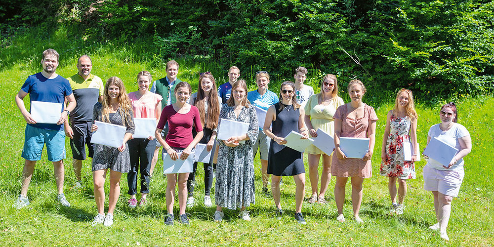 Der «Giro Diploma» gastierte in diesem Jahr auch in Seewis.