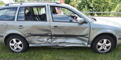 Beim Unfall entstand Sachschaden in Höhe von mehreren tausend Franken.
