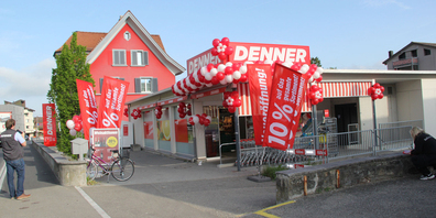 Denner-Chef Mario Irminger kündigte Schliessungen an. Erst dieses Jahr wurde in Buttikon diese Filiale eröffnet – muss sie bald schon wieder geschlossen werden?