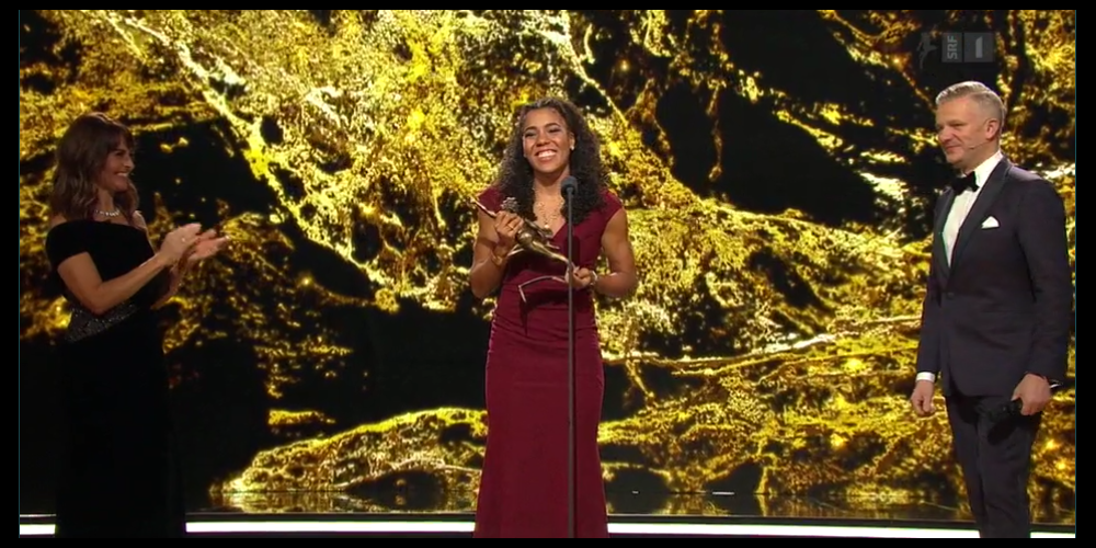 Mujinga Kambundji hat sich durchgesetzt! Foto: Screenshot SRF