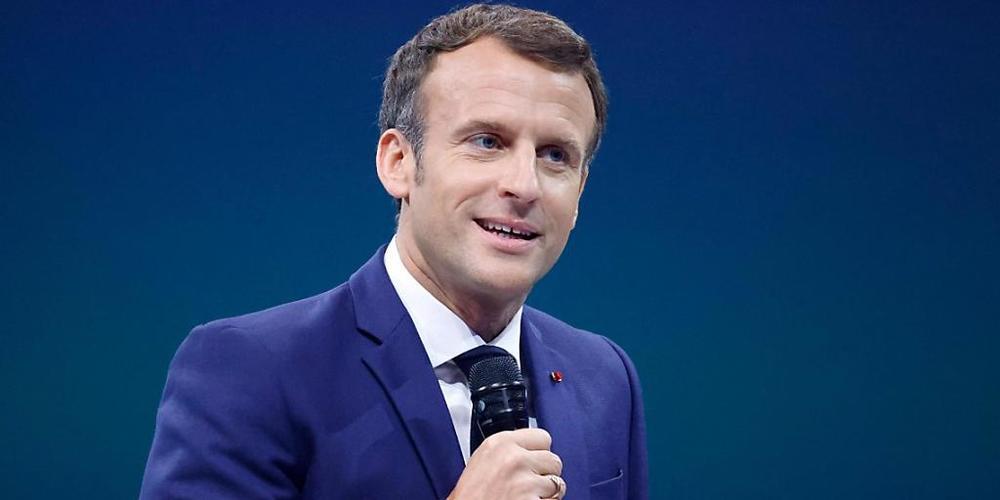 Emmanuel Macron, Präsident von Frankreich, spricht bei dem Gleichstellungs-Forum, das von «UN-Women» mitorganisiert wurde. Macron sagte am Mittwoch, Frauen seiner besonders von der Corona-Krise betroffen. Sie seien die «ersten Opfer» der weltweite...