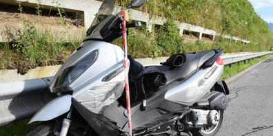 Der 69-jährige Fahrer des Motorrads kam beim Unfall auf der A8 ums Leben.