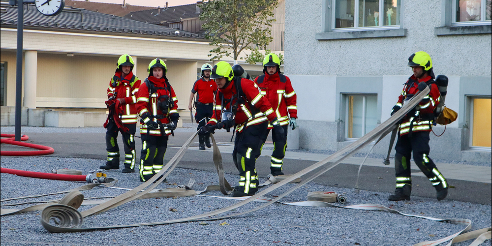Lightning strike - | Firefighters rescue children
