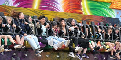 Der «Wirbelsturm» machte den Jugendlichen viel Spass