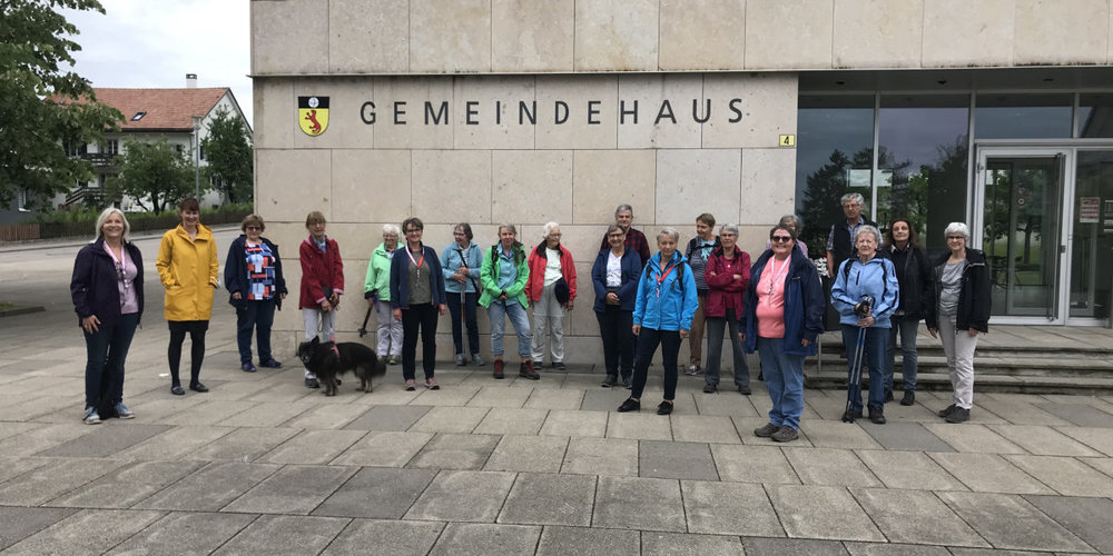 Die erste Gruppe von ZÄMEGOLAUFE Gossau ZH