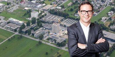 Bernhard Ölz, Eigentümer der Prisma-Unternehmensgruppe erläuterte die Konzeption des erweiterten Millenniumparks