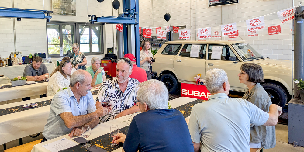 40 Jahre Dreispitzgarage: ein Fest für die Kunden