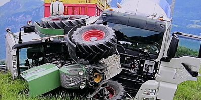 Was für ein Blechsalat! Wie durch ein Wunder wurde niemand verletzt.