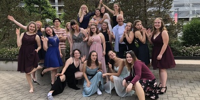 BäckerInnen in Feierlaune.
