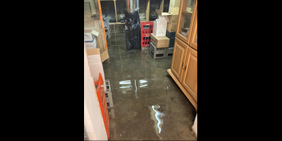 Der Keller im Kapellhof in Tuggen wurde überschwemmt. Leserfoto