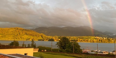 Ein Bed & Breakfest mit wunderbaren Sicht auf den Obersee: Das ist das B&B oasee.