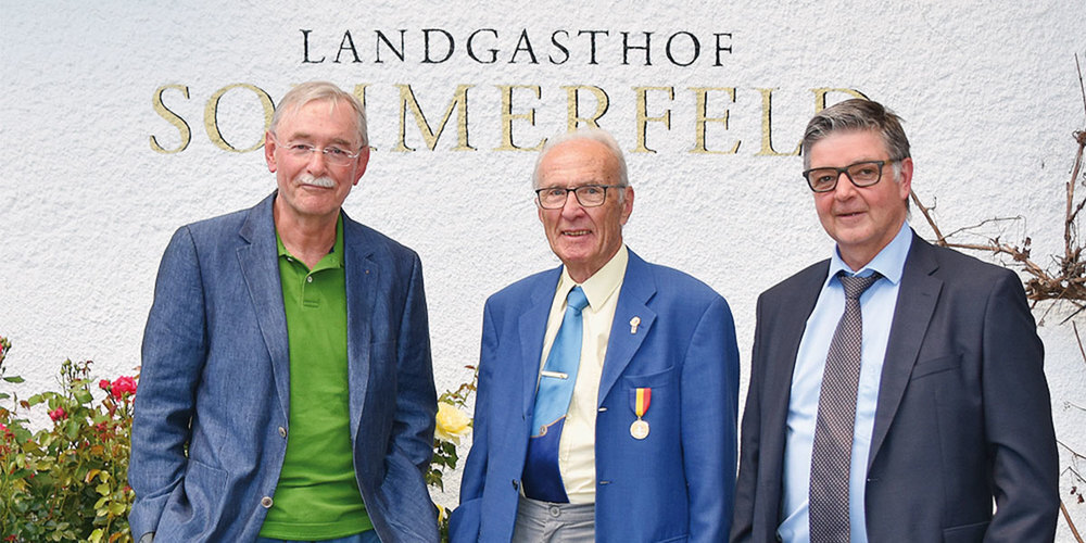 Hitsch Brosi, Piet Bösch und Andy Thöny. 