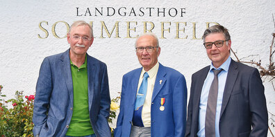 Hitsch Brosi, Piet Bösch und Andy Thöny. 