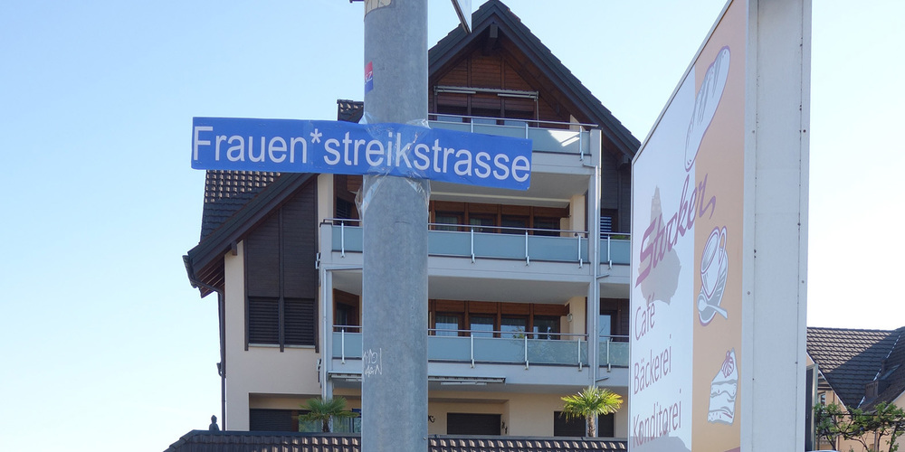Die Frauen sichtbar machen: Mehrere Ausserschwyzer Strassen erhalten für einen Tag einen neuen Namen, einen weiblichen.