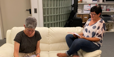 Die Proben mit Karimn Aerni und Annett Jakob haben begonnen