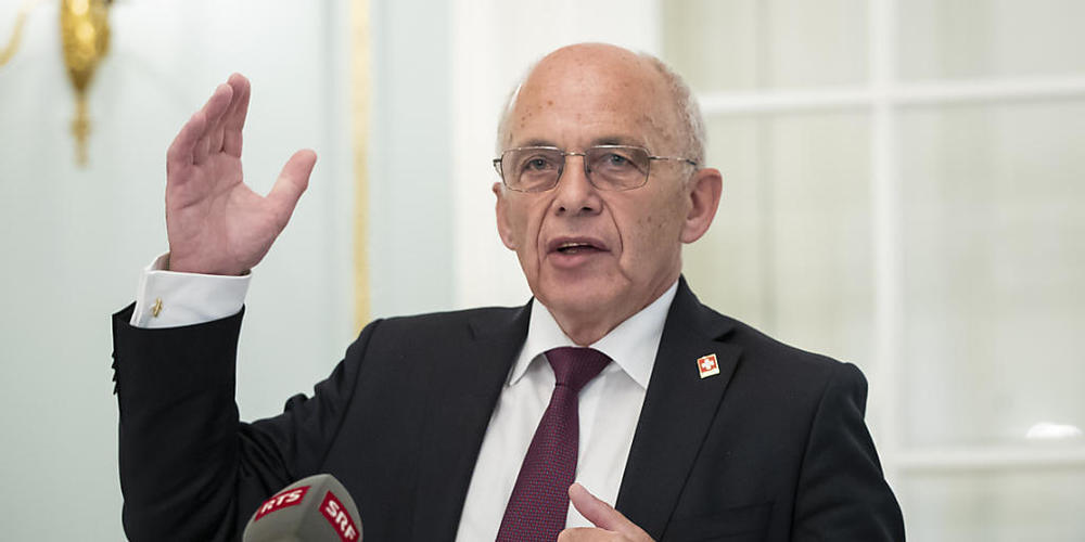 Schweiz muss Spielraum bei der Gewinnbesteuerung erhalten: Bundesrat Ueli Maurer nach dem Treffen der G20-Finanzminister.