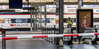Der Bahnhof Lausanne wurde am Samstagnachmittag geräumt, nachdem zwei herrenlose Koffer entdeckt worden waren.