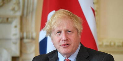 Der britische Premierminister Boris Johnson findet trotz der Niederlage Englands im EM-Final lobende Worte für das englische Nationalteam. (Archivbild)