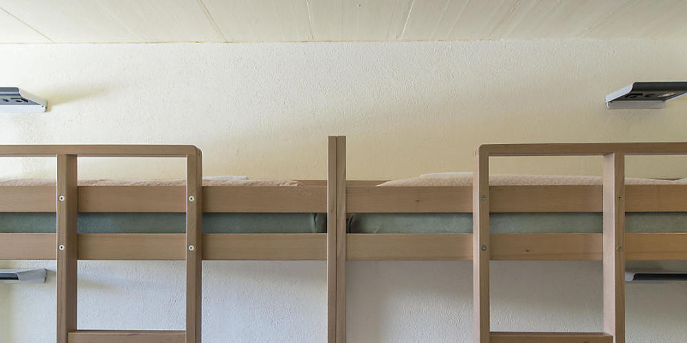 Die Schweizer Jugendherbergen haben im ersten Quartal massiv weniger Gäste verzeichnet. (Symbolbild)