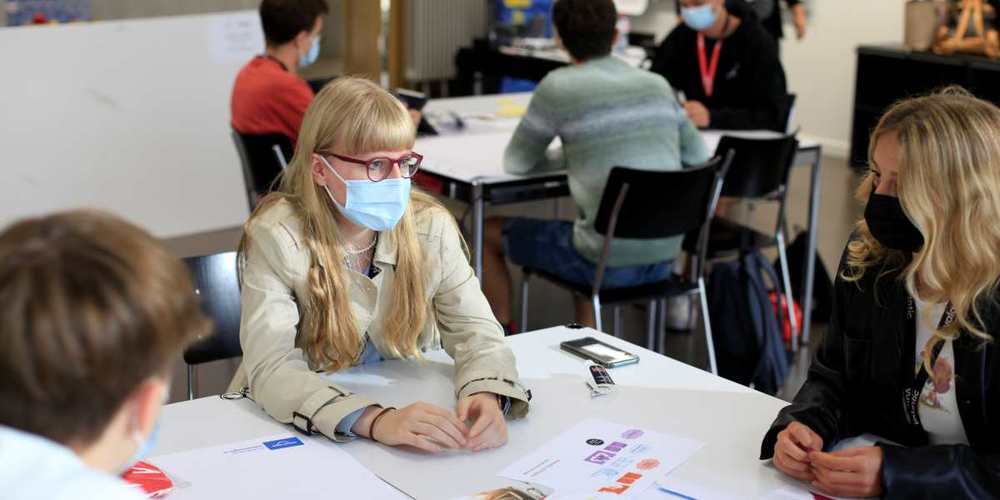 170 Jugendliche aus Ostschweizer Berufsfachschulen und Mittelschulen suchten an der diesjährigen eBusiness Challenge nach neuen Lösungen für die Landwirtschaft.