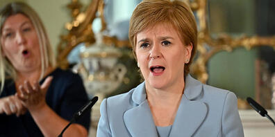 ARCHIV - Schottlands Regierungschefin Nicola Sturgeon hat ihre Pläne für ein neues Unabhängigkeitsreferendum spätestens Ende 2023 untermauert. Foto: Jeff J Mitchell/PA Wire/dpa