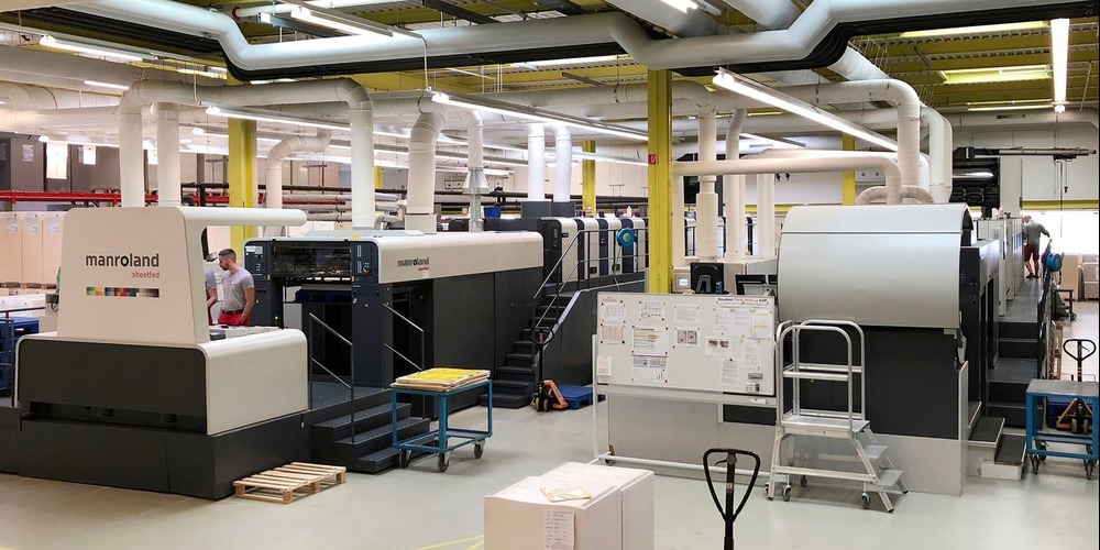 Blick in die Produktion der AR Packaging Swiss AG in St.Gallen