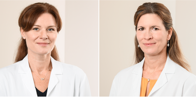 Alexa Schmied-Steinbach (l.) und Viviane Centmaier-Molnar ihre Gemeinschaftspraxis Orthopädie. 
