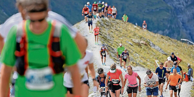 Der Jungfrau-­Marathon konnte bei grossartigem Wetter und mit zahlreichen Teilnehmern über die Wettkampfbühne gehen.