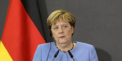 dpatopbilder - Deutschlands Bundeskanzlerin Angela Merkel (CDU) nimmt an einer gemeinsamen Pressekonferenz mit dem albanischen Premierminister Rama teil. Wenige Wochen vor ihrem Ausscheiden aus der Politik hat Merkel das Interesse Deutschlands an ...