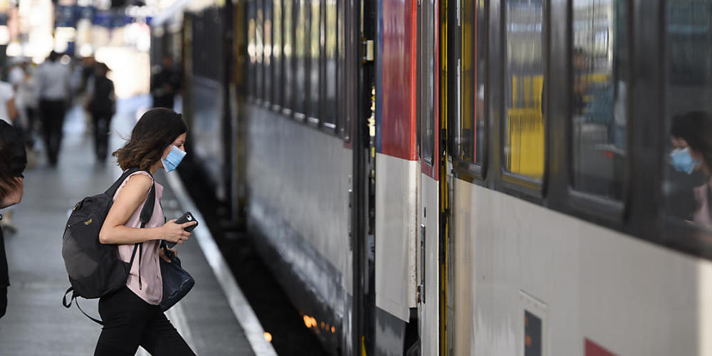 Wegen der Pandemie ging die Verkehrsleistung im Bahnverkehr im letzten Jahr um 39 Prozent zurück. (Archivbild)