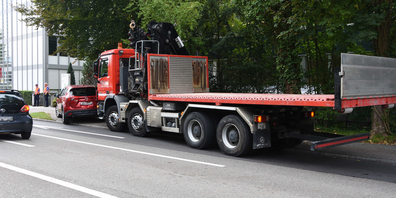 Auf der Zürcherstrasse, Höhe Lichtsignal der Verzweigung Zürcherstrasse / Kniestrasse hat sich am Dienstagnachmittag ein Auffahrunfall ereignet.