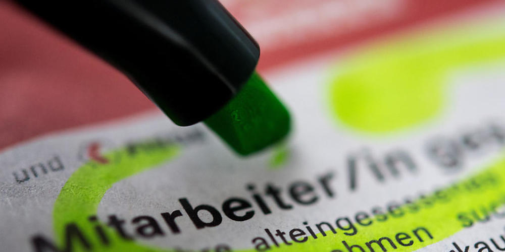 Die Zahl der Erwerbstätigen nahm im zweiten Quartal leicht zu. (Symbolbild)