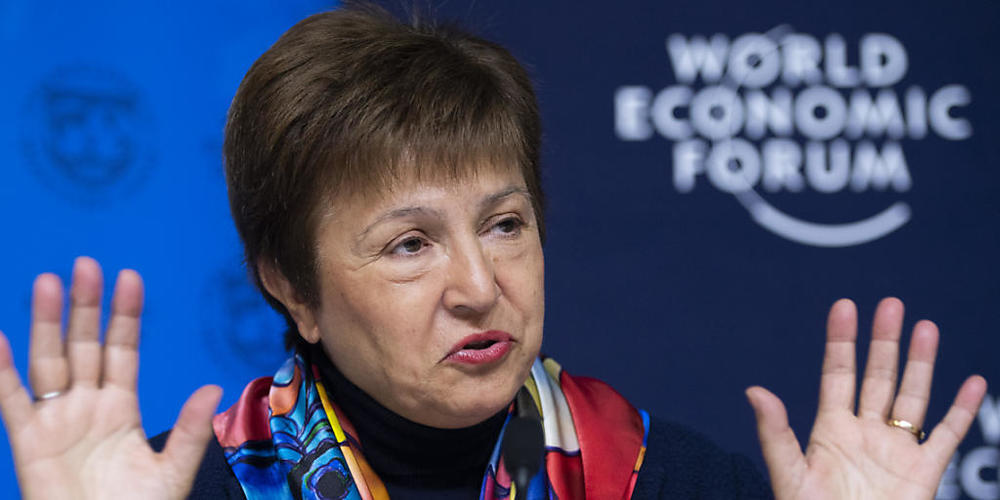 Die IWF-Chefin Kristalina Georgieva steht unter Druck. Sie soll veranlasst haben, einen Bericht zu China zu schönen. (Archivbild)