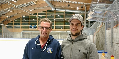Cheftrainer Don McLaren (links) und Captain Yves Breitenmoser.