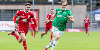Fabian Schubert trifft vor der Pause vierfach