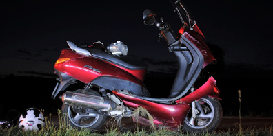 Ein Motorradfahrer verlor in Siblingen die Herrschaft über sein Fahrzeug. 