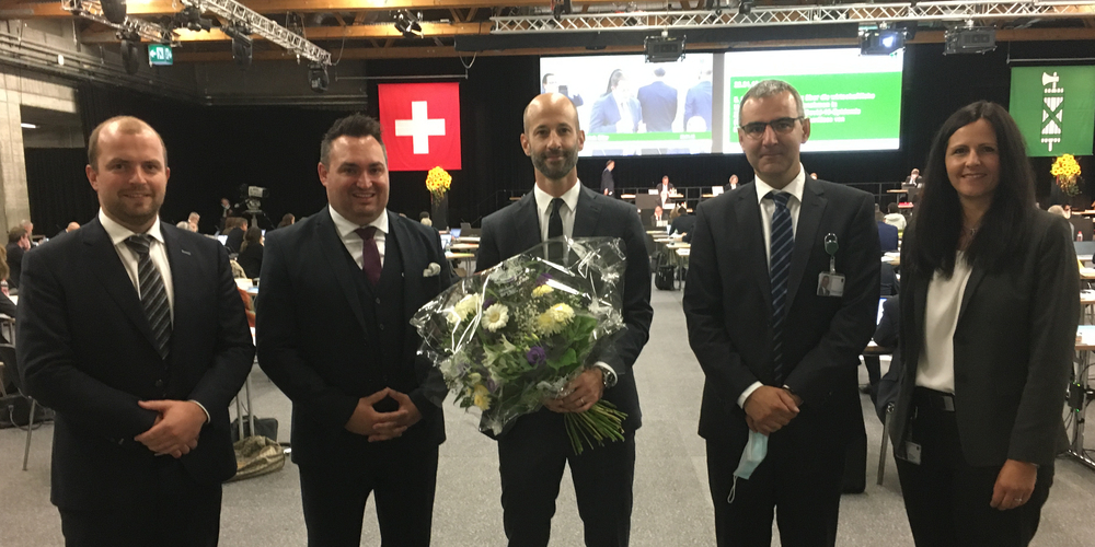Neue Fraktionsmitglieder und frischgewählter Kantonsrichter.