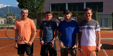 Fabian und Manuel Bigger, Dominic Kunz und Baltus Ritz