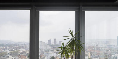 Freiwillig auf einen Teil des Lohns verzichten, um der Stadtkasse zu helfen? Stadtrat Daniel Leupi will für solche Einzelfälle nicht das IT-System umprogrammieren. Blick aus dem Werd-Hochhaus.  (Symbolbild)