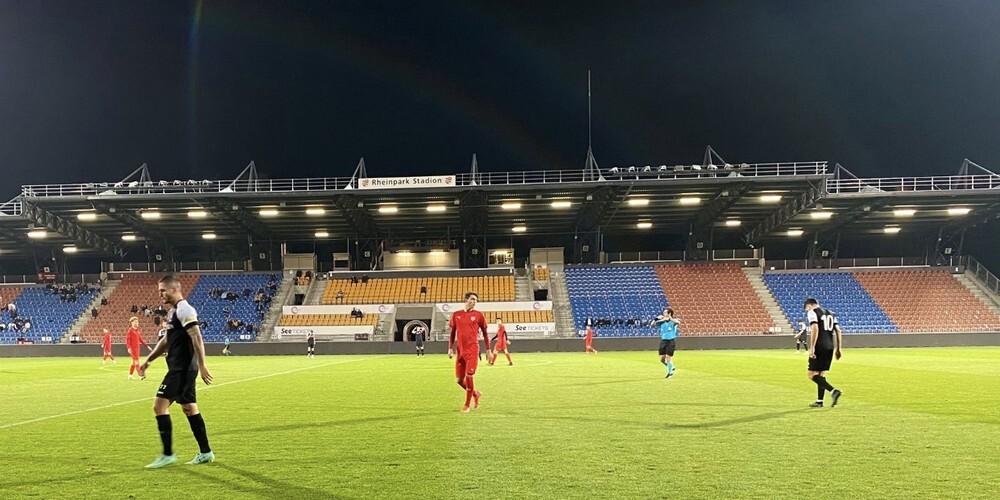 Das Spiel fand im Liechtensteiner Nationalstadion Rheinpark statt